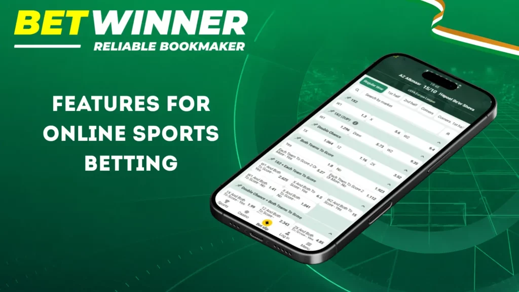 Betwinner Features for Online Sports Betting