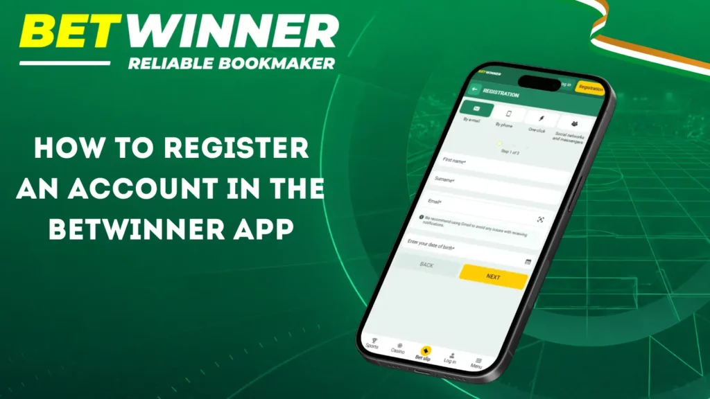 How to Register an Account in the Betwinner App