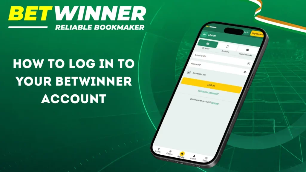 How to Log In to Your Betwinner Account