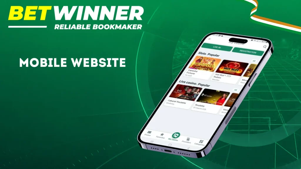 Betwinner Mobile Website