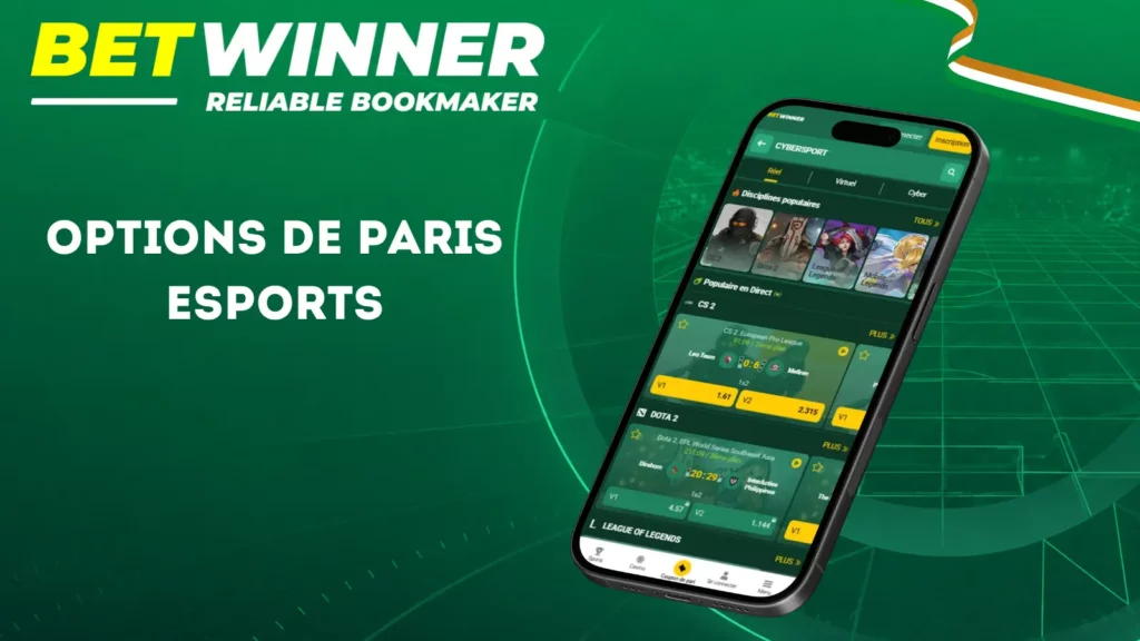 Options de paris eSports