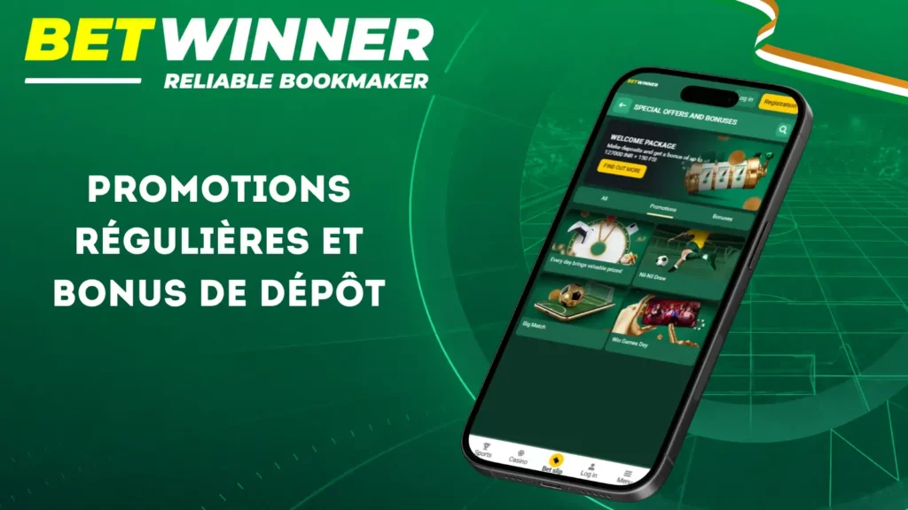 Promotions régulières et bonus de dépôt