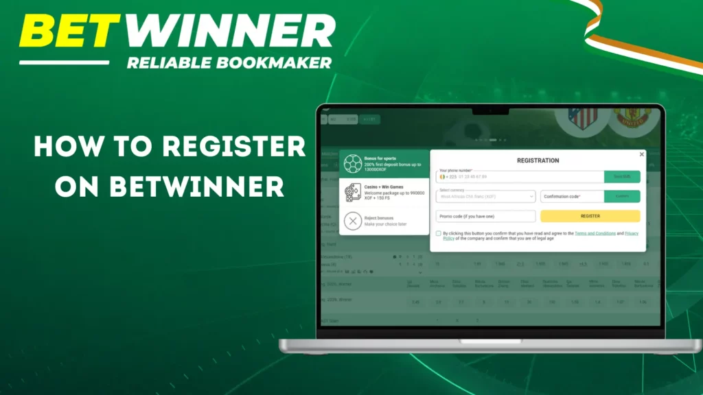 How to Register on Betwinner