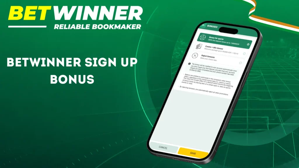 Betwinner Sign Up Bonus